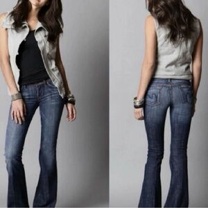 CITIZENS OF HUMANITY Jeans Womens Size 30 Med Blue Ingrid Low Waist Flare